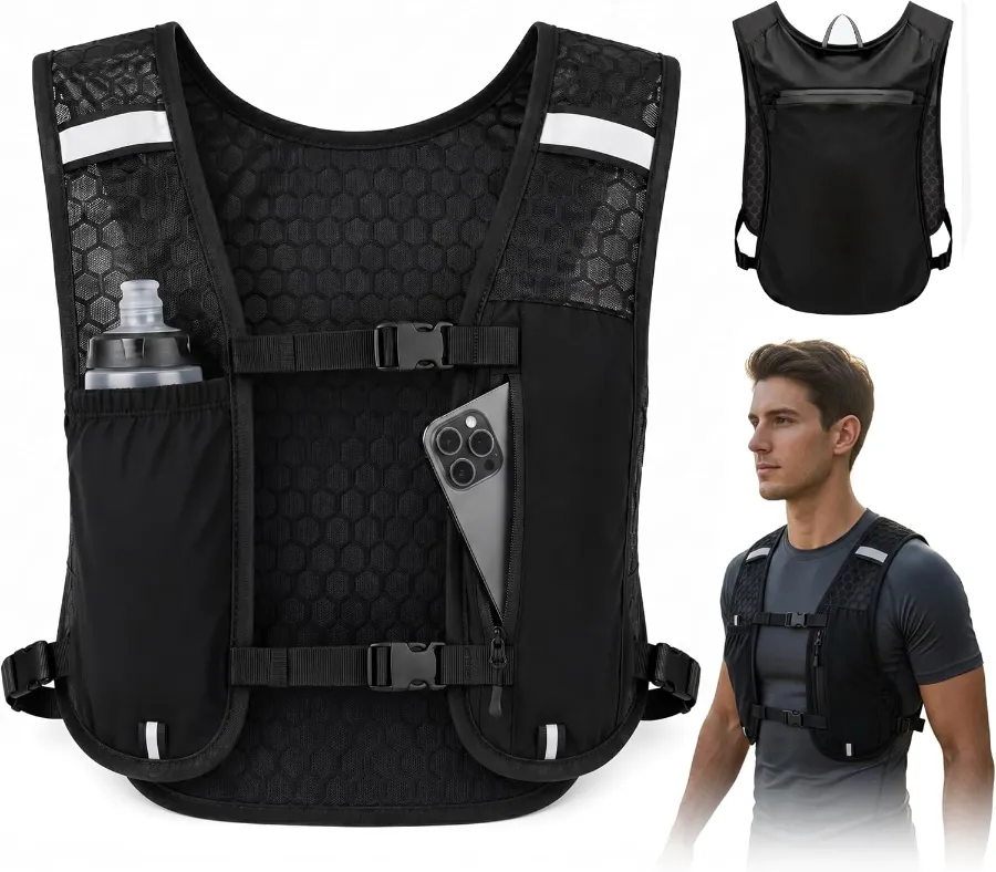 Reflective Running Vest — Men & Women — Wellunis